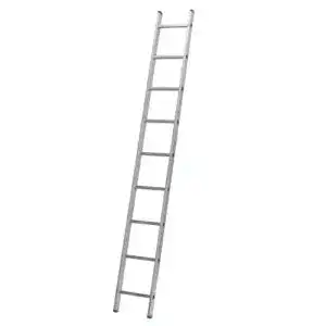 Anlegeleiter Hanselifter Aluminium 9 Stufen 256 cm Höhe