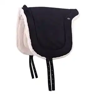 Reitpad QHP Bareback Pad Sattelkissen, Größe:WB, Farbe:schwarz
