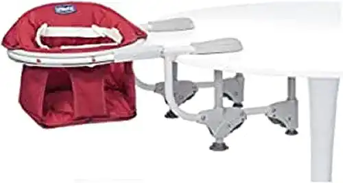 Tischsitz Chicco 360°, scarlet