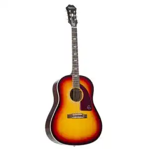 Epiphone-Westerngitarre Epiphone Masterbilt Texan – Faded Cherry Aged