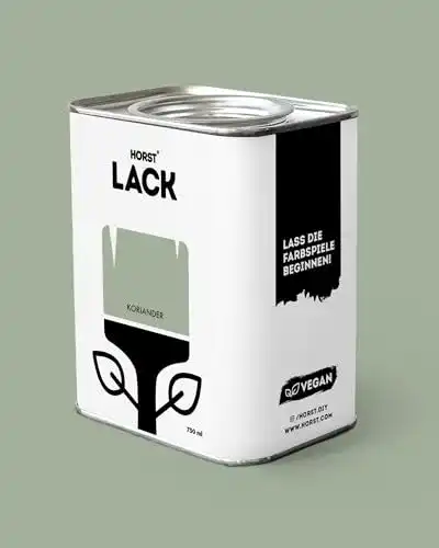 Möbellack HORST hochdeckender Lack für Holz und Metall, 750ml