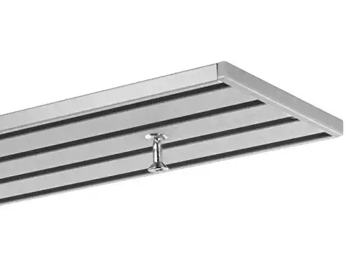Gardinenschiene Gardineum 1.80 m Gardinenstange, Aluminium