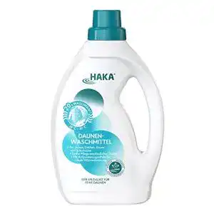 Daunenwaschmittel HAKA 1 Liter Flasche, Aufpolsterungseffekt