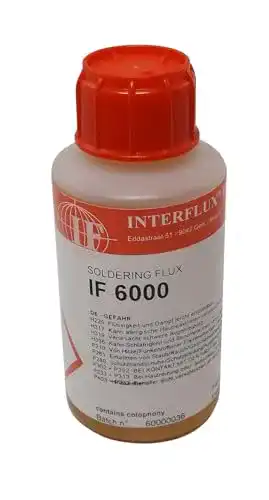 Flussmittel Interflux 6000 kolophoniumbasiert u. halogenfrei