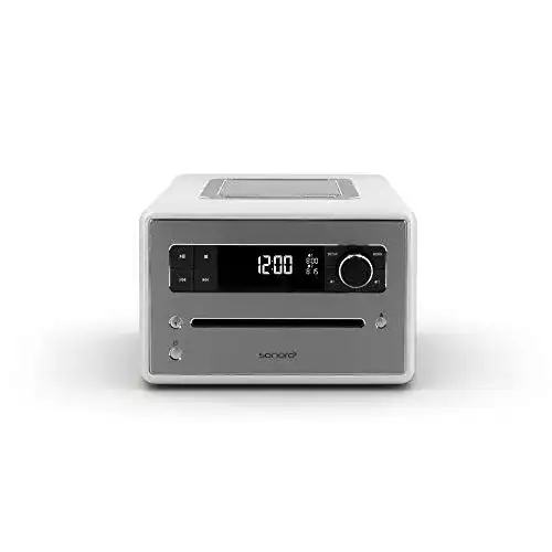 sonoro-Radio sonoro QUBO CD Player mit USB, Radio & Bluetooth