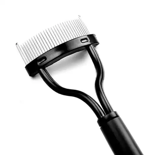 Wimpernkamm XXL Lashes Wimperntrenner mit Edelstahl-Ende