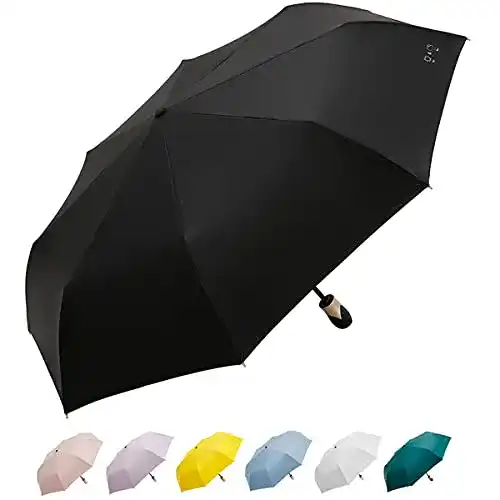 Regenschirm mit UV-Schutz SWEETIME Kompakter Sturmfest