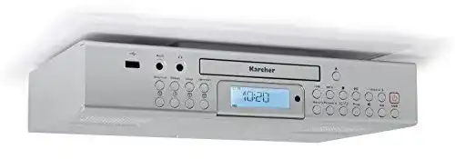 Küchenradio Karcher RA 2050 Unterbauradio, UKW, CD-Player