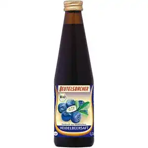 Heidelbeersaft Beutelsbacher Bio Heidelbeer naturtrüber Direktsaft