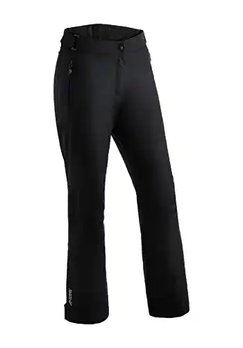 Skihose Maier Sports Damen Resi 2, Schwarz (Black/900, Gr. 38