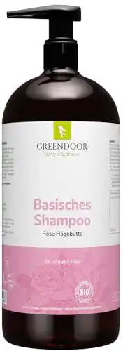 Basisches Shampoo GREENDOOR Rose Hagebutte 500ml
