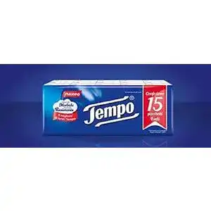 Taschentücher Tempo Queue – 4 Packungen von 15 Stück [60 Stück]