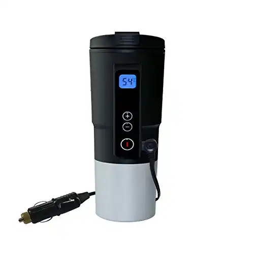 Wasserkocher 12 Volt PUNCIA mit Temperaturregelung