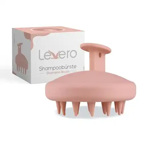 Kopfhaut-Massagebürste Levero Premium Shampoobürste