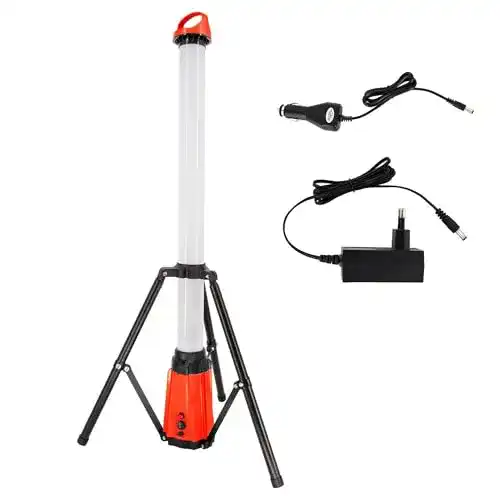 LED-Tower-Baustrahler SCHMIDT security tools 360° Standleuchte