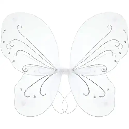 Feenflügel Kasyat Glitzer Schmetterling Fee Flügel Mittlere Größe
