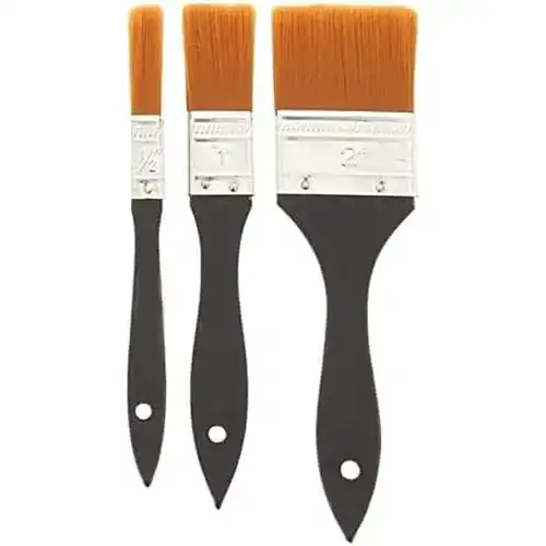 Flachpinsel Van Bleiswijck Acrylpinselset 3X Ölmalpinsel