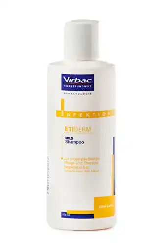 Hundeshampoo Virbac Tiergesundheit, Etiderm Shampoo, 200ml