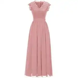 Abendkleid lang Dressystar Damen Abendkleider Elegant für Hochzeit
