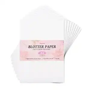 Löschpapier Aboofx 20 Blatt für Blumenpresse, groß A4, 21 x 30 cm