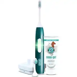 Hundezahnbürste Emmi-pet Basis-Set für Hunde, Ultraschall