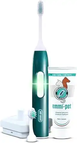 Hundezahnbürste Emmi-pet Basis-Set für Hunde, Ultraschall