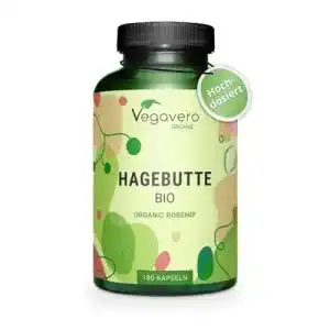 Hagebutten-Kapseln Vegavero HAGEBUTTEN Kapseln BIO ®