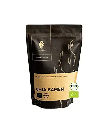 Chia-Samen Edelgrün Bio Chia Samen 500g | glutenfrei