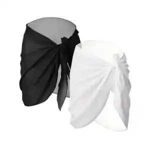 Sarong Chuangdi 2 Stück Coverups für Frauen Badeanzug