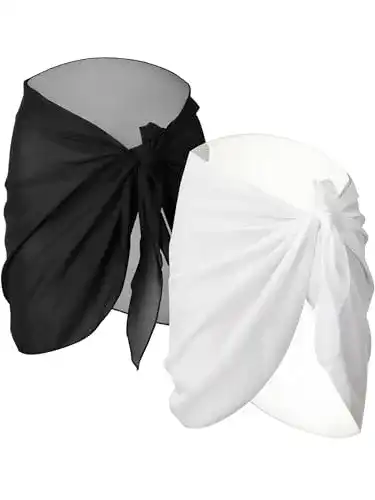 Die beste Sarong Chuangdi 2 Stück Coverups für Frauen Badeanzug 2026 Test Bestseller Sarong Chuangdi 2 Stück Coverups für Frauen Badeanzug