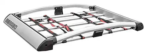 Dachkorb MENABO Gepäckkorb, Dachträger Aluminium Yellowstone