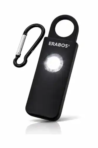 Die beste Taschenalarm ERABOS ® T1000 | Premium Modell STROBOSKOP LED 2026 Test Bestseller Taschenalarm ERABOS ® T1000 | Premium Modell STROBOSKOP LED