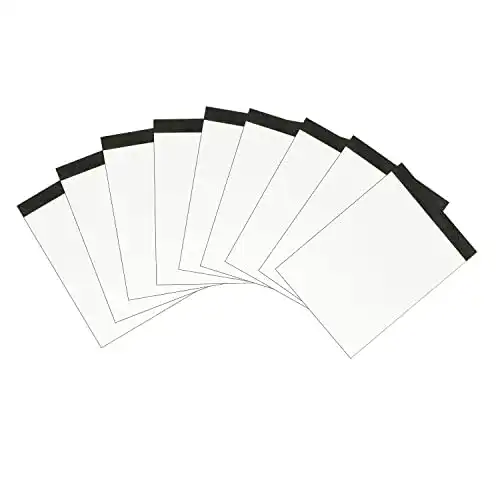 Notizblock Landré Landre A6 blanko, ohne Deckblatt, 50 Blatt, 10er
