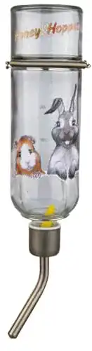 Trixie-Trinkflasche TRIXIE 60447 Honey & Hopper, Glas, 500 ml