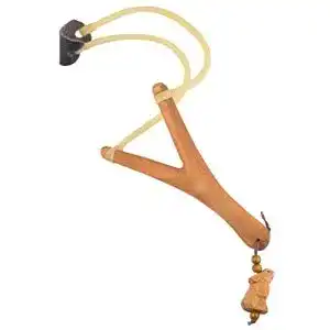Steinschleuder AceCamp aus Holz I professionelle Outdoor-Zwille