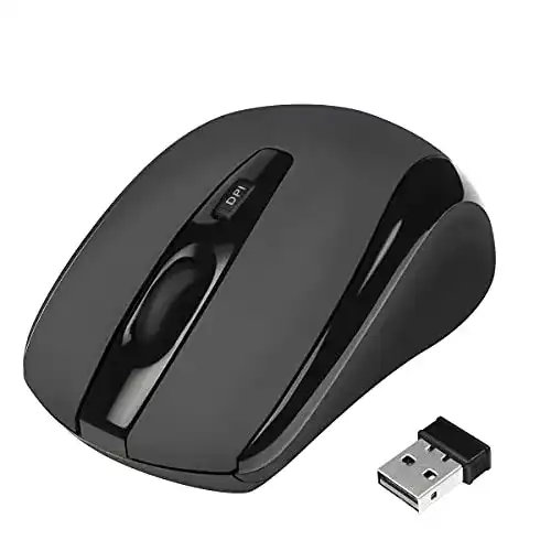 Mini-Maus LogiLink ID0031 Wireless optische Mini Maus schwarz