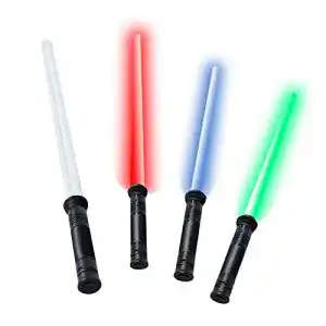 Lichtschwert tevenger 67 cm Laserschwert starr Sound 4-Fach