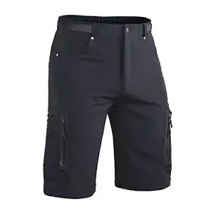 Bike-Shorts Herren Hiauspor Kurze Hosen, leichte Wanderhose