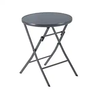 Gartentisch (Metall) Naterial, Gartentisch rund EMYS, klappbar