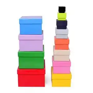 Schachtel ewtshop ® Geschenkboxen, 12, 12er Set, stabil