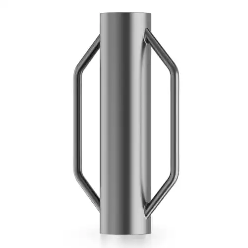 Pfahlramme Wiltec Handramme ⌀14cm 13,5kg mit Handgriffe