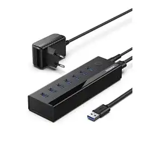 USB-Hub 7 Port UGREEN USB Hub Aktiv 3.0 mit Netzteil