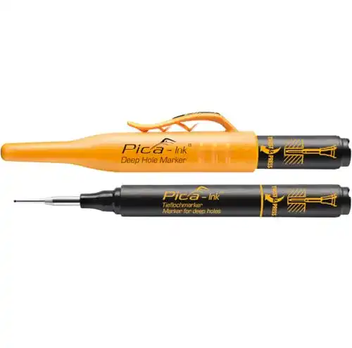 Tieflochmarker Pyca Pica Ink, schwarz, 150/46