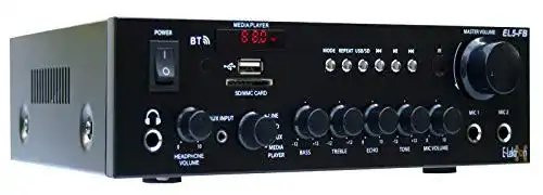 Verstärker mit Bluetooth E-Lektron EL5-FB HiFi Stereo Class-D