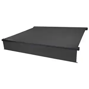 Vollkassettenmarkise 5x3m Mendler, elektrisch, Polyester anthrazit