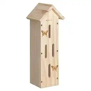 Schmetterlingshaus Navaris aus Holz, robust und stabil