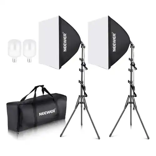 Softbox-Set NEEWER 700W Äquivalent Softbox Beleuchtung Set