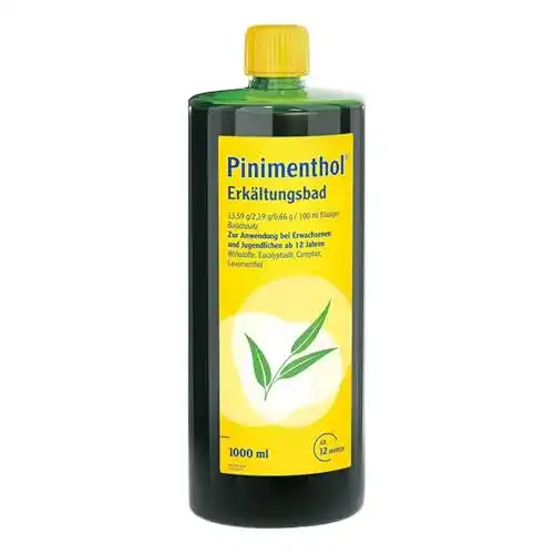 Erkältungsbad Pinimenthol ® –Der Klassiker bei Erkältung 1000 ml