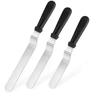 Winkelpalette U-Taste Torten 3er Set, 18/0 Edelstahl