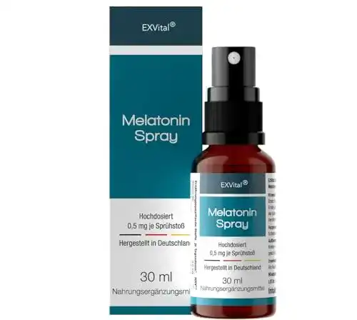 Melatonin Exvital Spray, mit Lavendel Extrakt & Vitamin B6